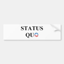 STATUS QUO AUTO AUFKLEBER