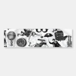 Steampunk Collage Nr. 2 Auto Sticker