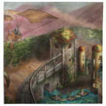 Steampunk - das Alter der Erfindung Servietten