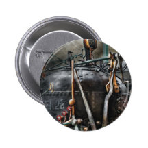 Steampunk - der Dampf-Motor Anstecknadel