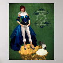 Steampunk Dorothy - Accidental Witch Slayer Posters
