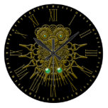 Steampunk Eule Uhr