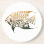 Steampunk Fisch-Untersetzer