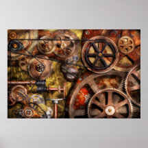 Steampunk - Gänge - innere Funktionen Posterdrucke