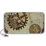 Steampunk Gänge und Zeit-Stück-Uhr-Lautsprecher