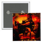 Steampunk Inferno Anstecknadel
