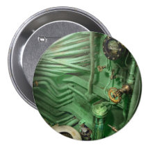 Steampunk - Marine - Klempnerarbeit - der Kopf Anstecknadelbuttons