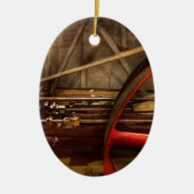 Steampunk - Maschine - die Radarbeiten Weihnachtsornament