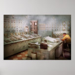 Steampunk - Retro - die Powerstation Plakatdruck