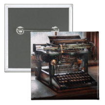 Steampunk - Schreibmaschine - eine wirklich alte S Button