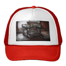 Steampunk - Schreibmaschine - eine wirklich alte S Netz Caps