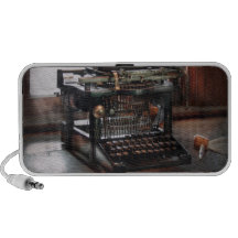 Steampunk - Schreibmaschine - eine wirklich alte S Laptop Speaker