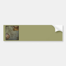 Steampunk Zeit-Maschine Auto Sticker