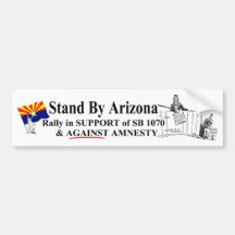 Stehen Sie Arizona bereit Autosticker