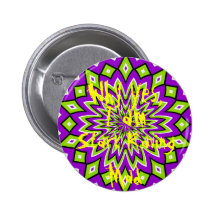 Steifes Raving wütend Buttons
