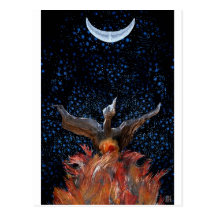Steigende Postkarte Phoenix