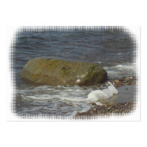 Stein im Meer Visitenkarten Vorlagen