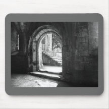 Stein-Treppe-in-Brunnenabtei Mousepads
