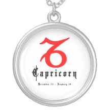 Steinbock, am 22. Dezember - 19. Januar Personalisierter Schmuck