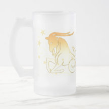 Steinbock-mattierter Becher Tasse
