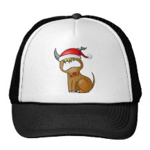 Steinbock-Weihnachten Netzmütze