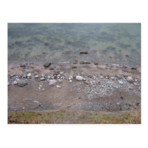 Steine an der Ostsee Postkarte