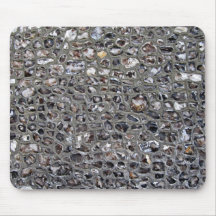 Steinwand mit Irregular entsteint Hintergrund Mousepads