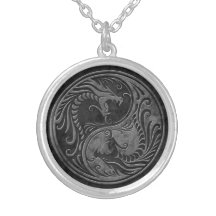 SteinYin Yang Drachen Schmuck