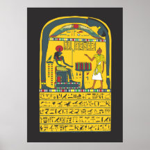 Stele des aufschlussreichen Plakats