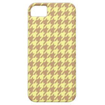 Stella-Hahnentrittmuster-SiebzigerThrow zurück Etui Fürs iPhone 5