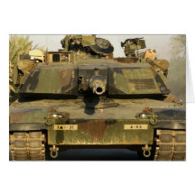 Stellen Sie meinen TagM1A1Abrams MBT her Grußkarte
