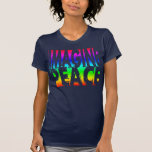 STELLEN SIE SICH FRIEDENSregenbogen VOR Shirts