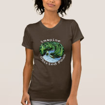 Stellen Sie sich Whirled Erbsen-T-Shirt vor