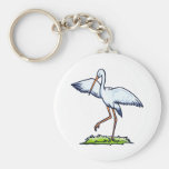 Steppy Storch Schlüsselanhänger