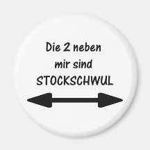 sterben 2 neben MIR sind stockschwul Kühlschrankmagnete