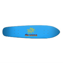 Sterben sonne The Sun in den deutschen Sommer-Feri Personalisierte Skatedecks