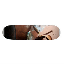 Stereopticon mit Glasschüssel Skateboarddeck