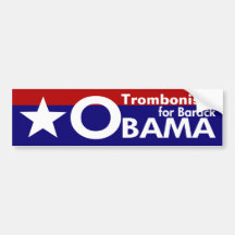 Stern-Autoaufkleber für Barack Obama