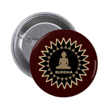 Stern Buddha Anstecknadelbutton