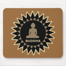 Stern Buddha Mauspads