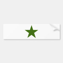 Stern GreenDark die MUSEUM Zazzle Geschenke Auto Sticker