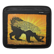 Stern-Honig-Dachs iPad Sleeve