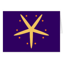 Stern star grußkarte