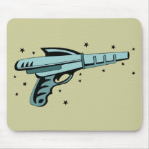 Stern-Strahln-Gewehr-Laser-Pistole Mousepad