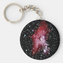 Stern-w-rotexplosion keychain schlüsselanhänger