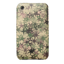 Sternchen-Vereinbarung in den Tarnungs-Farben iPhone 3 Hülle