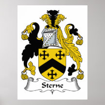 Sterne Familienwappen Posterdrucke