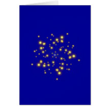 Sterne Strudel star whirlpool Grußkarte