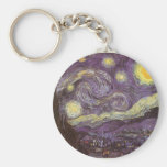 Sternenklare Nacht durch Vincent van Gogh Schlüsselband