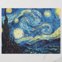 Sternenklare Nacht - Van Gogh Flyer